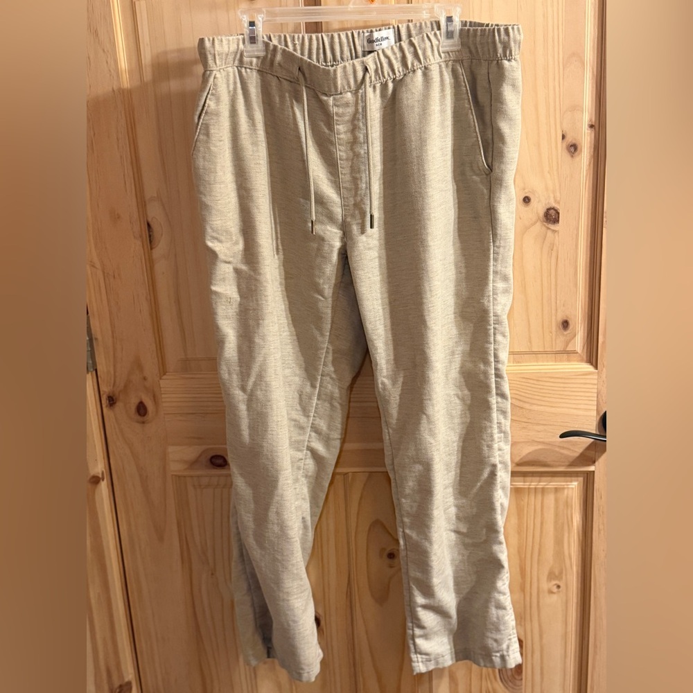 Goodfellow & Co Men's Tan Chinos with Drawstring